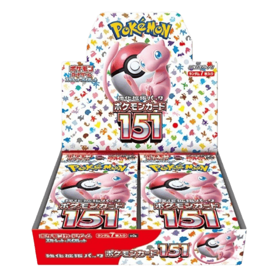 151 display pokemon 20 bustine