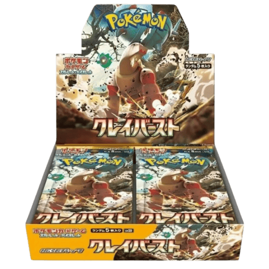 Pokemon Raging Clay burst display 30 bustine giapponese