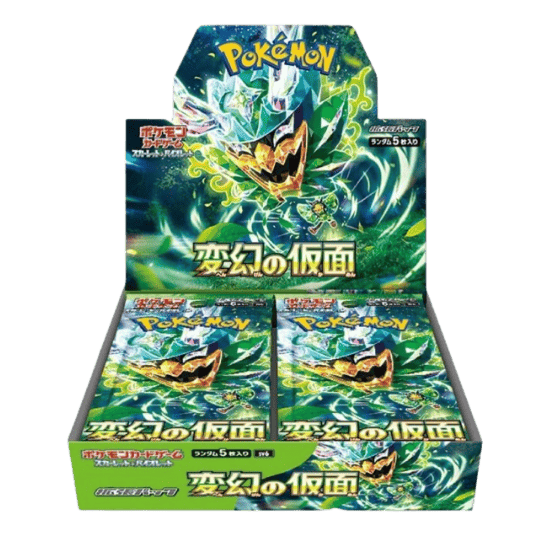 Pokemon mask of change display da 30 bustine