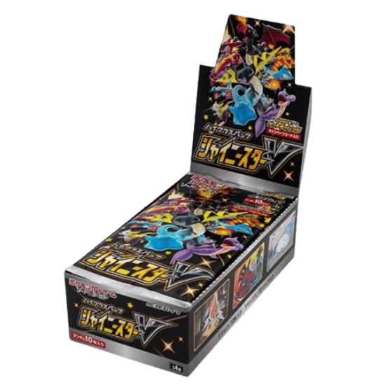 Pokemon shiny star display 10 bustine giapponesi