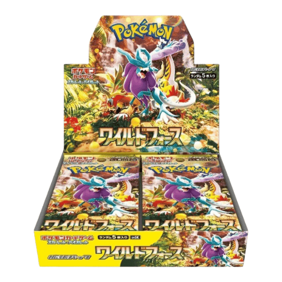 Wild Force pokemon display 30 buste giapponesi