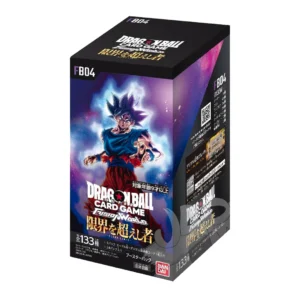 Dragon Ball Super FB04 Fusion world Ultra Limit  Box 24 bustine (JAP)