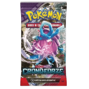 Pokemon scarlatto e violetto cronoforze bustina singola 10 carte italiane