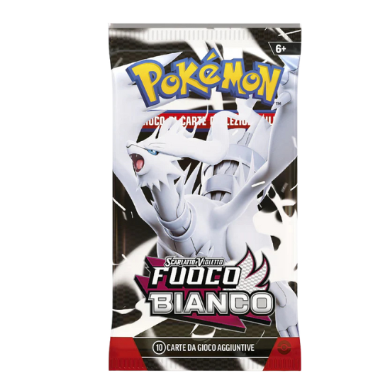 Pokemon fuoco bianco pacchetto 10 carte ita