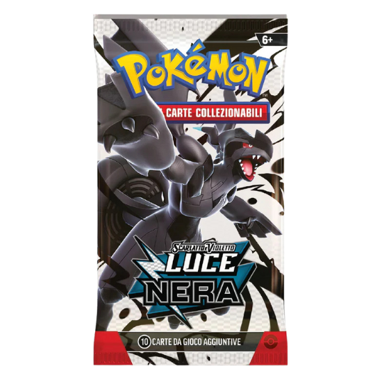 Pokemon Luce nera - pacchetto ita con 10 carte