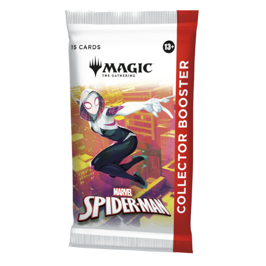Marvel’s Spider-Man Collector booster pack inglese