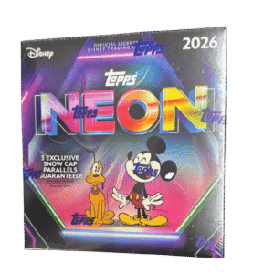 Topps Disney Neon 2026 – Mega box 10 buste (ENG)