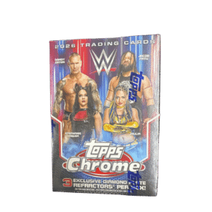 Topps Chrome WWE 2026 – Value Box da 7 bustine (ENG)