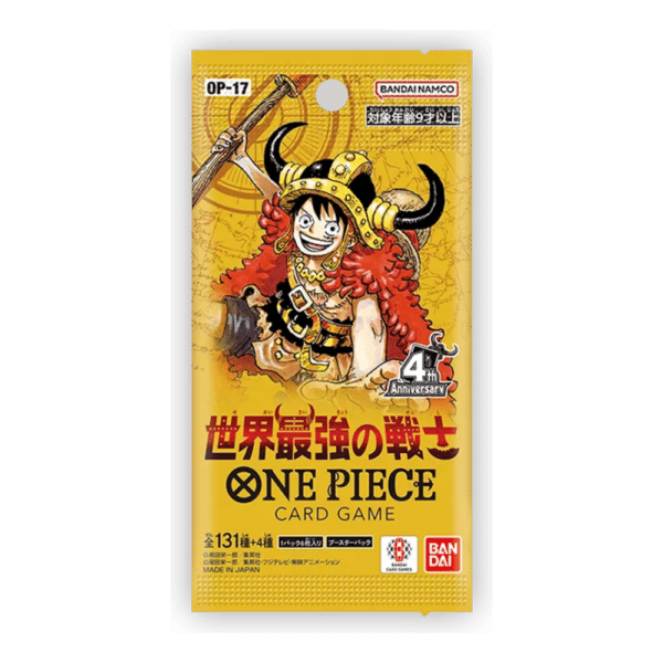 One Piece OP-17 The World's Strongest Warriors Booster pack (JAP)