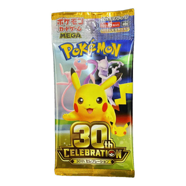 Pokémon 30th Celebration – Bustina Singola 6 carte (JAP)