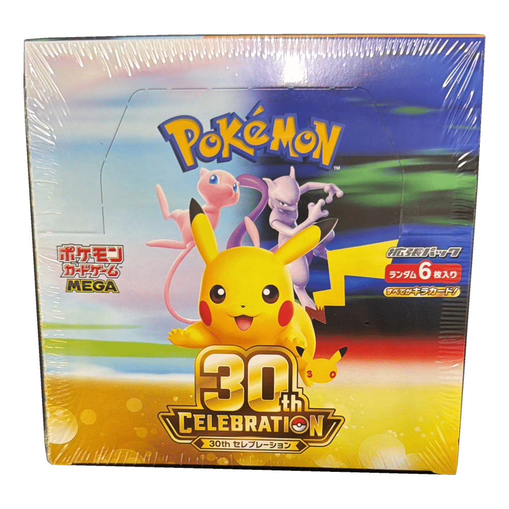 Display Pokémon 30th Celebration giapponese da 20 bustine