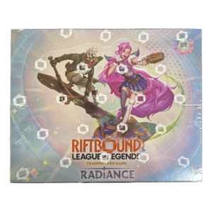 Booster box Riftbound League of Legends TCG Radiance in inglese da 24 bustine